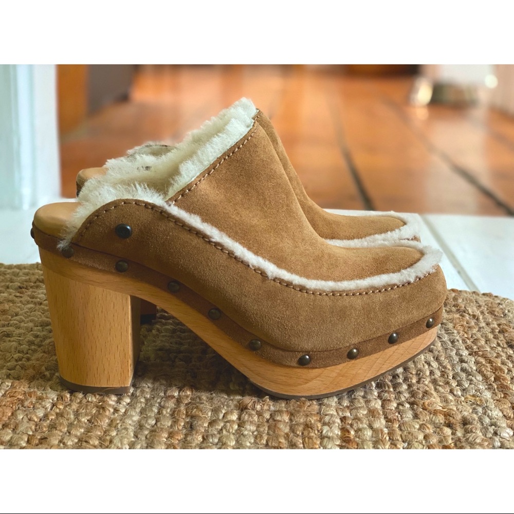 Ugg Aubriana Sheepskin Clogs